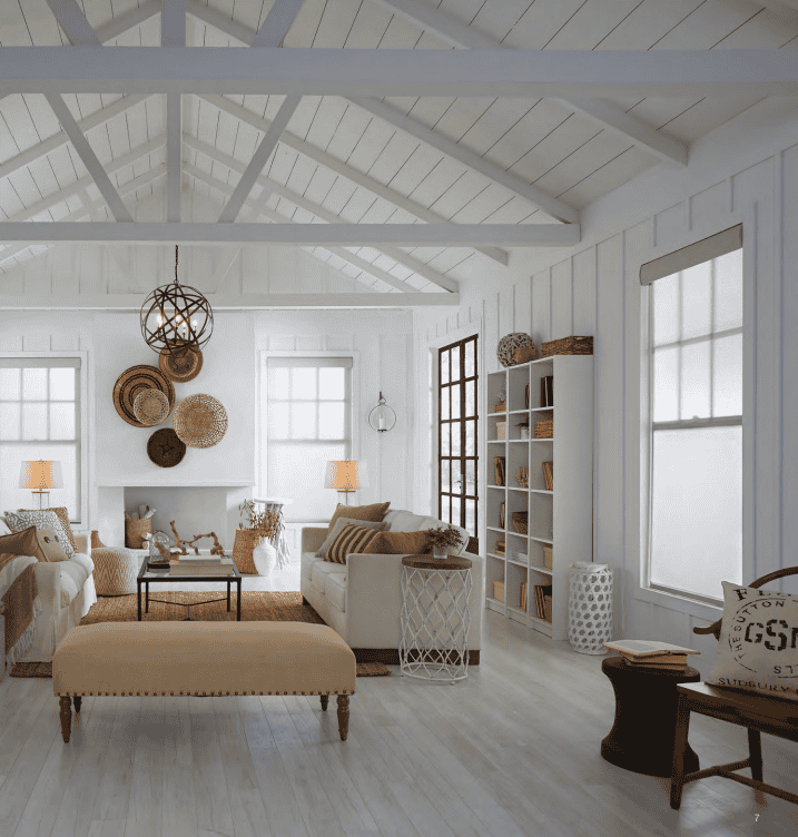 Motorized shades in home from Shade.Shop