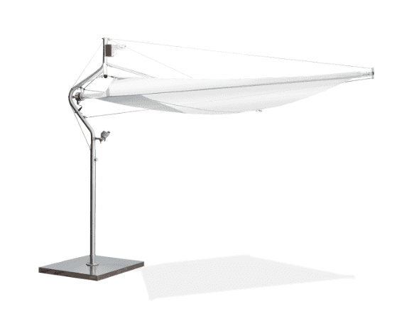 Shade-Sails-Defense-Retractable-shade-with-nautical-influence-Corradi-American - Shade.Shop Shade Sails from Shade.Shop - Transform your patio into a luxurious haven with the Defense Sun Sail. Here's what makes it special:
Water Resistance: Enjoy shade even during light rain showers.
Unmatched Durability: Built with high-quality nautical-grade materials.
Adjustable Shade: Control your comfort throughout the day.
Modern Italian Design: A unique and elegant addition to your outdoor space.